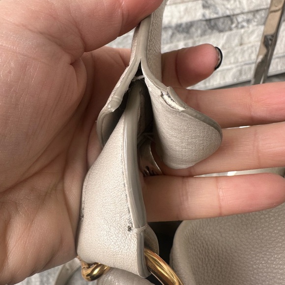 Marc by Marc Jacobs Classic Q Hillier Hobo White Workwear Handbag Purse Two Way - Picture 16 of 17